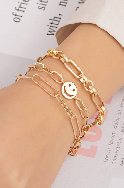 Smiley Bracelet links