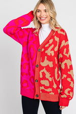 Load image into Gallery viewer, Cardi Color Block Cardigan
