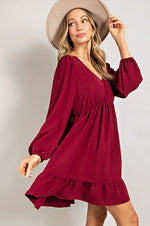 Load image into Gallery viewer, Merlot Dress
