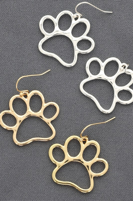 Pawprint Earring