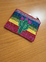 Load image into Gallery viewer, BEADED COIN BAG
