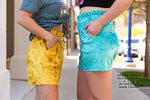 Load image into Gallery viewer, Vetiver Velvet Shorts
