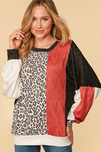 Lucy Leopard Top