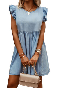 Flutter Sleeve Dress